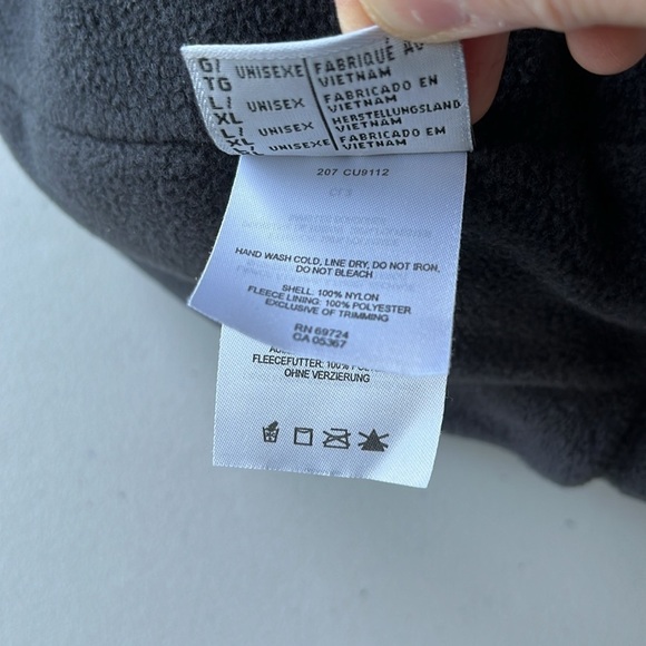 Columbia Fleece Lined Nylon Winter Hat With Ear Flaps Beige Size XL Unisex - Picture 13 of 14